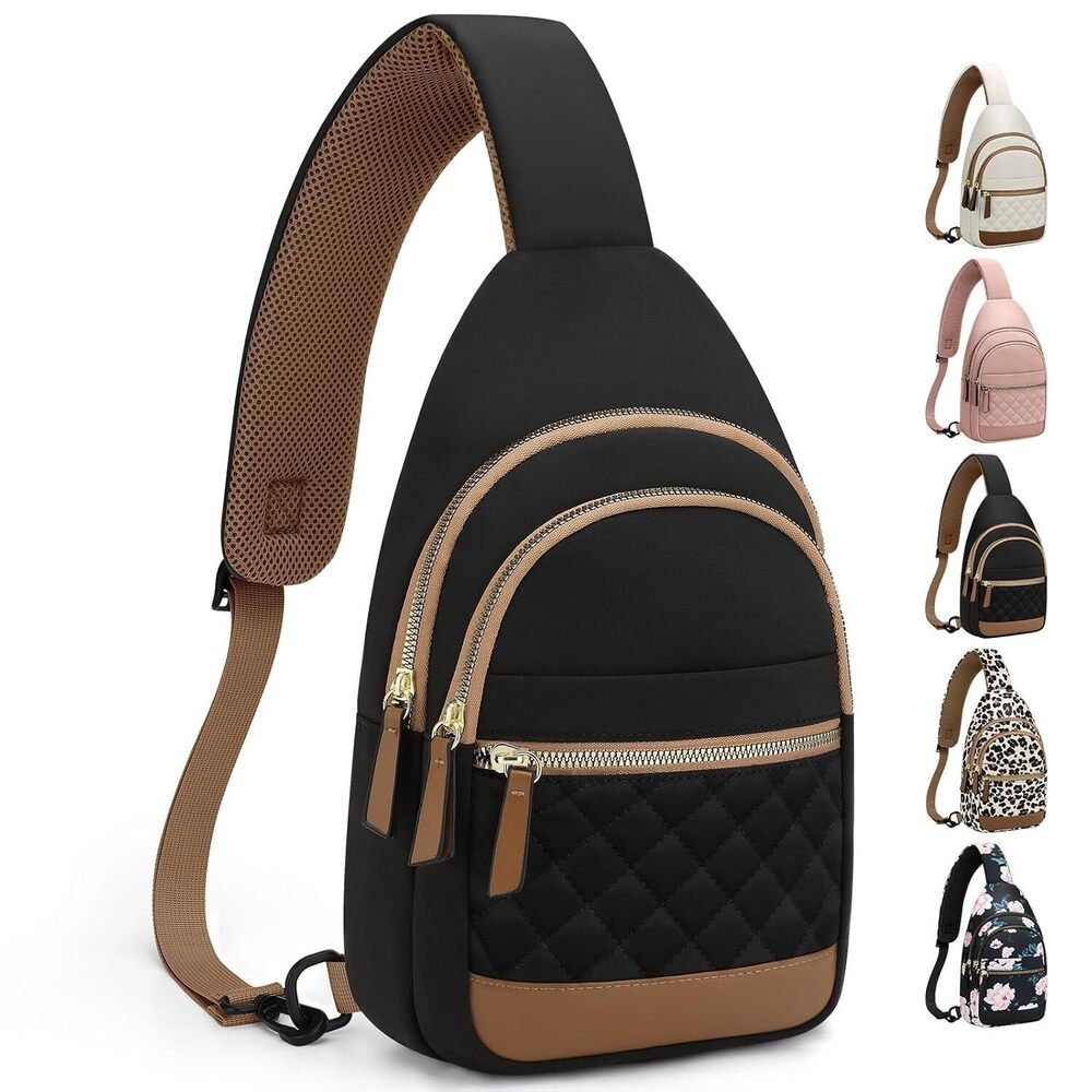 Sling Bag for Women Men Waterproof Crossbody Bags for Women Trendy Casual
